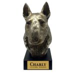 Bronze Hund Statue 03 "Bullterrier"